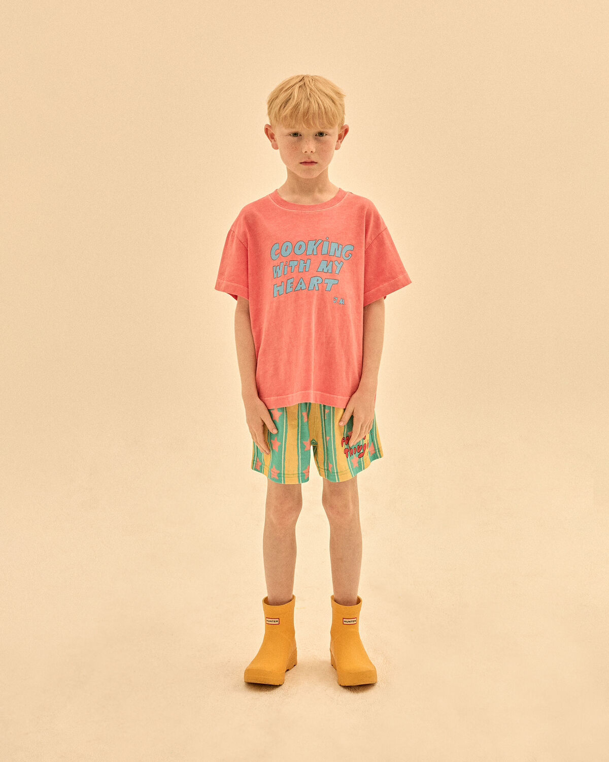 Oranje Jelly Mallow T-shirt COOKING HEART PIGMENT - large