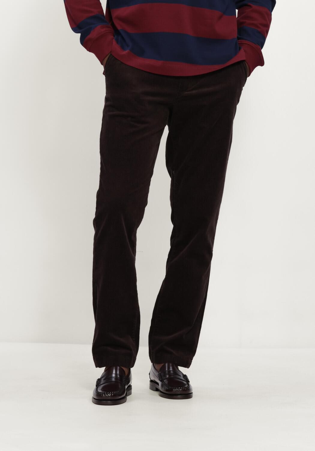 Bruine TOMMY HILFIGER Chino DENTON FINE CORDUROY - large