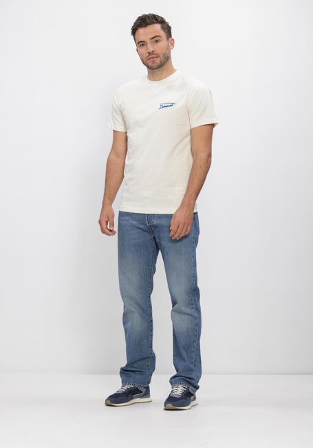 Ecru DSTREZZED T-shirt NICKOLAS TEE - large