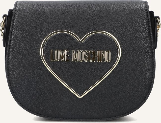 Zwarte LOVE MOSCHINO Schoudertas HEART PLAQUE 4145 Zwarte LOVE MOSCHINO Schoudertas HEART PLAQUE 4145 - large