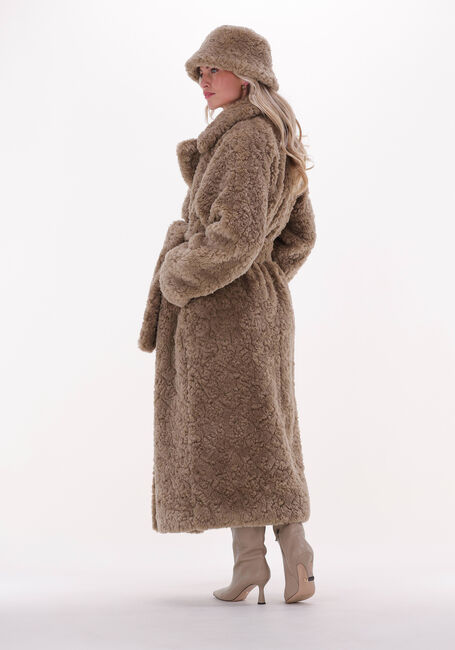 Bruine IBANA Teddy jas CUDDLE - large