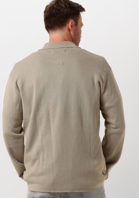 Beige WOODBIRD Casual overhemd WBKRENTS BASE KNIT - large
