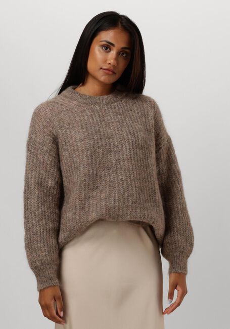 Taupe DES PETITS HAUTS Trui BURMA - large