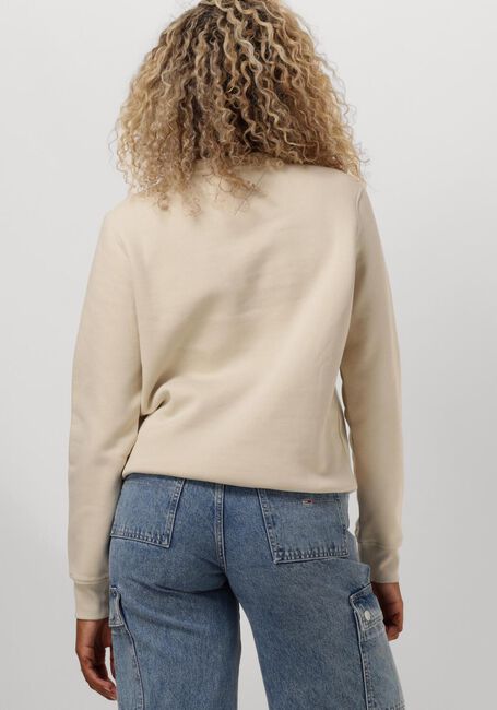 Beige TOMMY JEANS Trui TJW REG LINEAR CREW - large