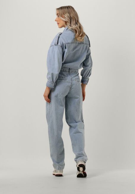 Blauwe ALIX THE LABEL Jumpsuit LADIES WOVEN DENIM JUMPSUIT - large