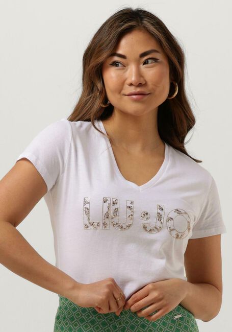 Witte LIU JO T-shirt ECS T-SHIRT MODA M/C - large