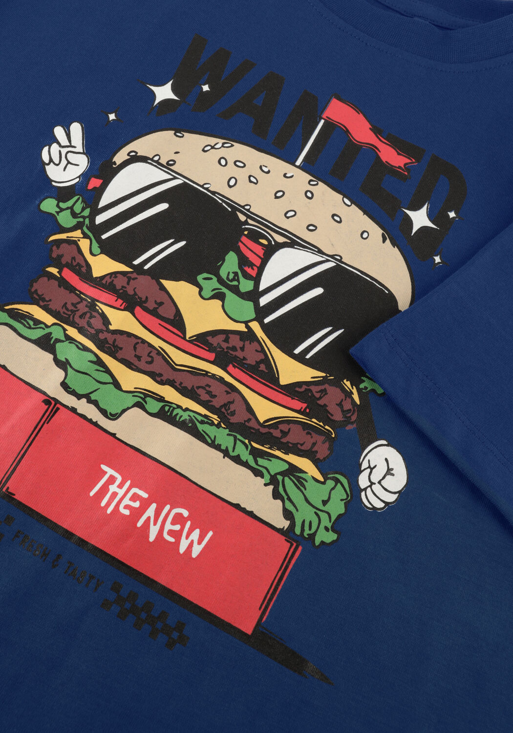 Blauwe THE NEW Polo / T-shirt TNSTEVE - large