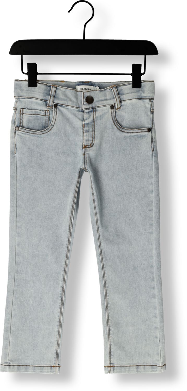 LIL' ATELIER MINI regular fit jeans NMNROME light blue denim Blauw Jongens Katoen 110