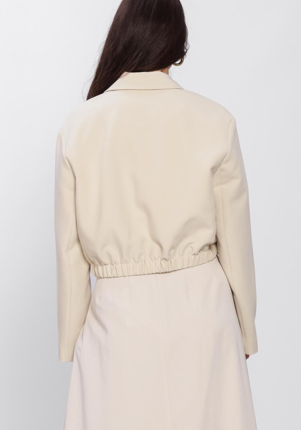 Beige CO'COUTURE Blazer ACILECC CROP BLAZER - large