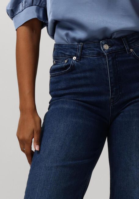Blauwe NEO NOIR Wide jeans CARLA DENIM PANTS - large