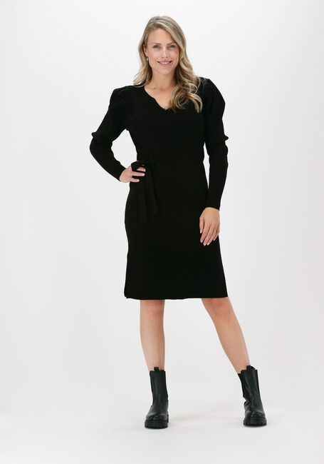 Zwarte MINUS Mini jurk MARANOLA KNIT DRESS - large