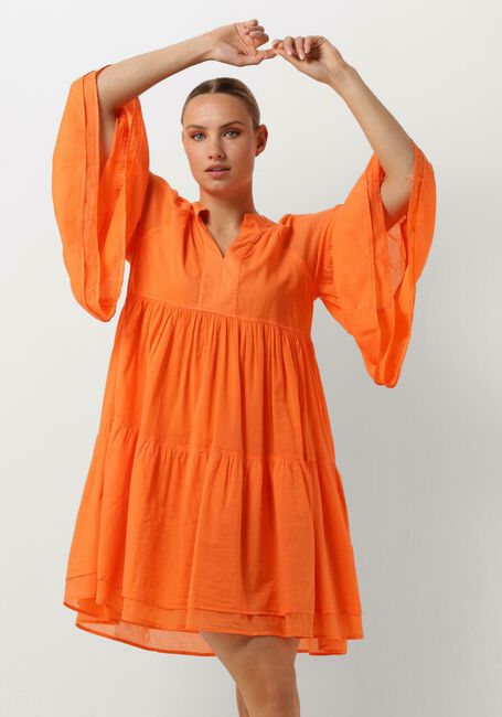 Oranje NEMA Mini jurk RUZA - large