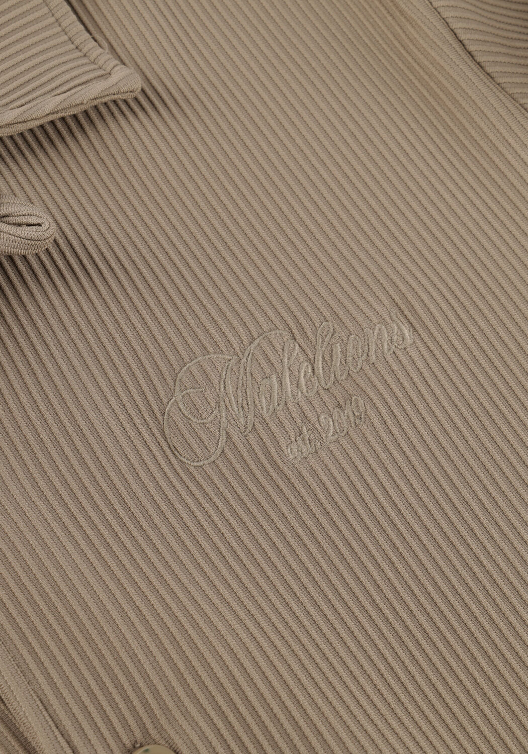 Groene MALELIONS Casual overhemd RIBBED SCRIPT SHIRT - large