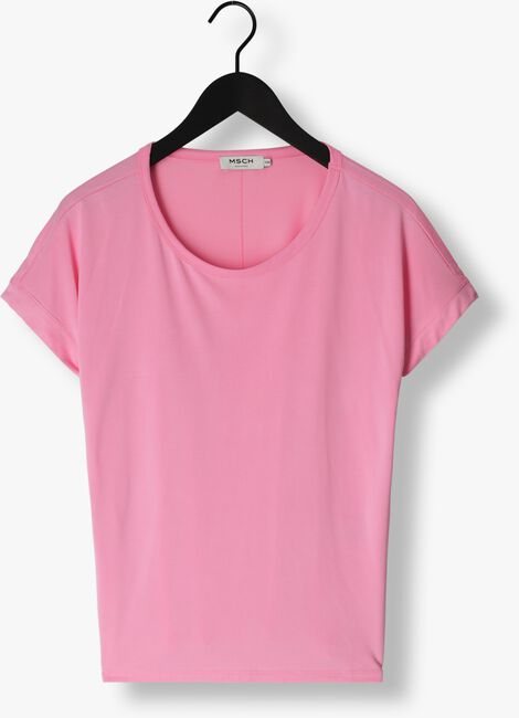 Roze MSCH COPENHAGEN T-shirt MSCHFENYA MODAL TEE - large