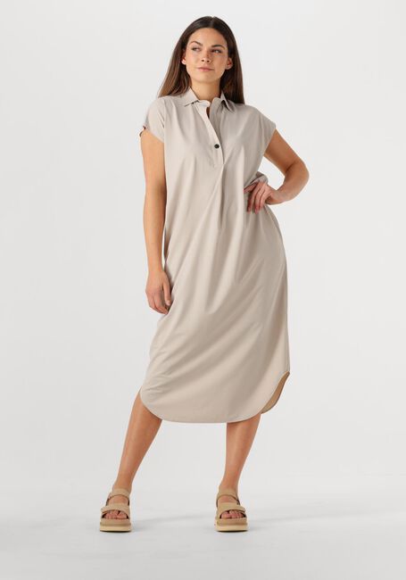 Beige PENN & INK Maxi jurk DRESS - large