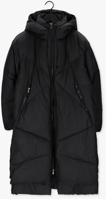 Zwarte CANADIAN Gewatteerde jas EUGENIE LG SATIN - large