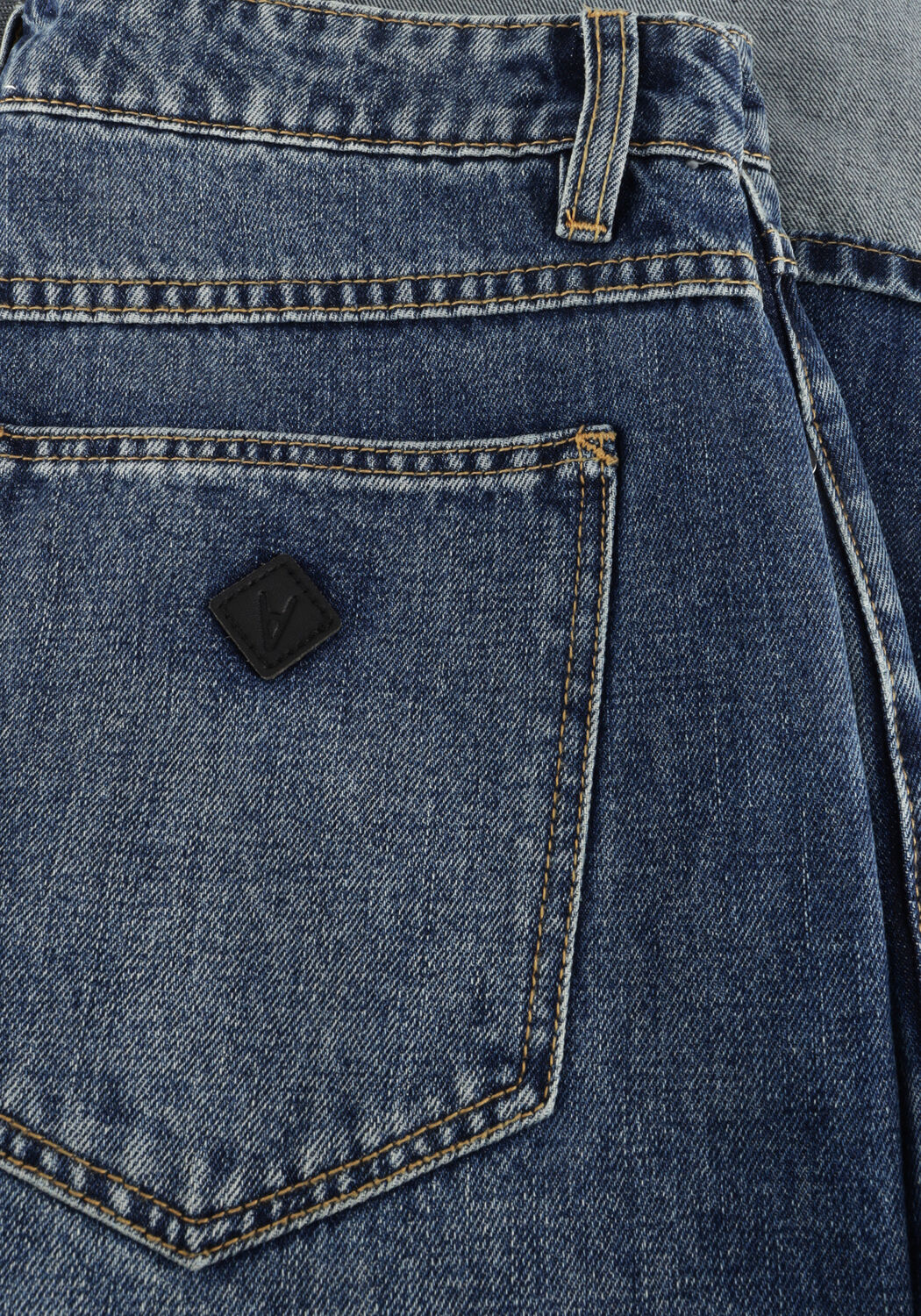 Blauwe ABRAND JEANS Wide jeans MID BAGGY TALL - large