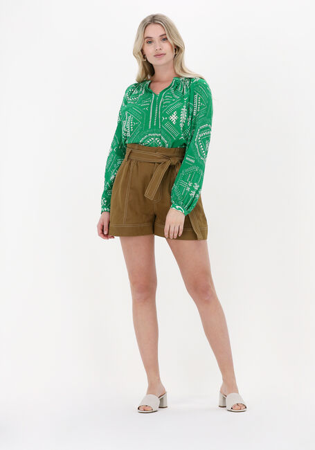 Groene LOUIZON Blouses HEXAG TOP - large