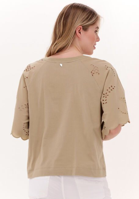 Khaki MOS MOSH T-shirt AWE O-SS ANGLALEE TEE - large