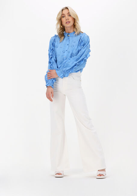 Creme FABIENNE CHAPOT Wide jeans EVA WIDE LEG TROUSERS - large