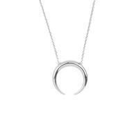 Zilveren ATLITW STUDIO Kettingen SOUVENIR NECKLACE HORN - medium