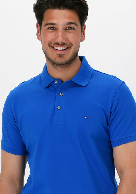 Blauwe TOMMY HILFIGER Polo 1985 SLIM POLO - large