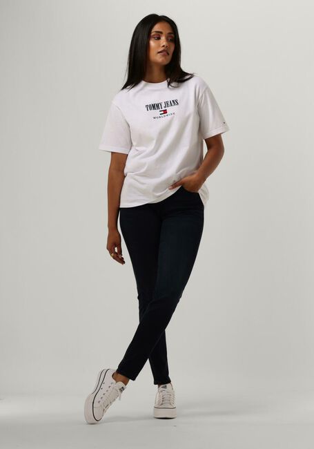 Witte TOMMY JEANS T-shirt RLX ARCHIVE 1 TEE - large