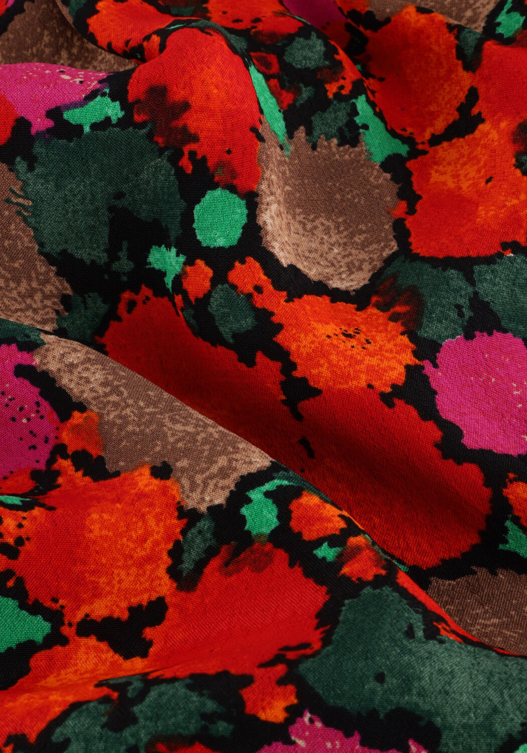 Multi ALIX THE LABEL Mini jurk FAKE WRAP FLOWER DRESS - large