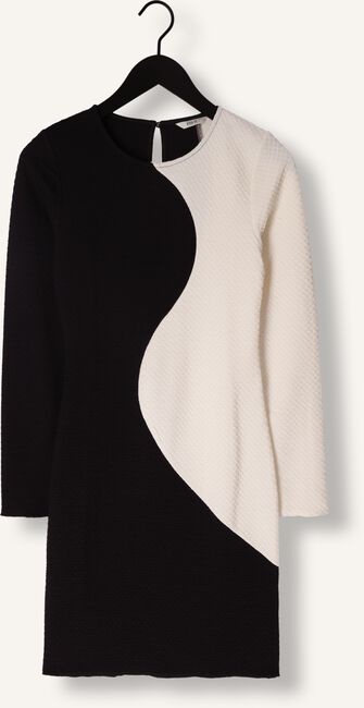 Zwarte ENVII Mini jurk ENBAT LS DRESS 7070 Zwarte ENVII Mini jurk ENBAT LS DRESS 7070 - large