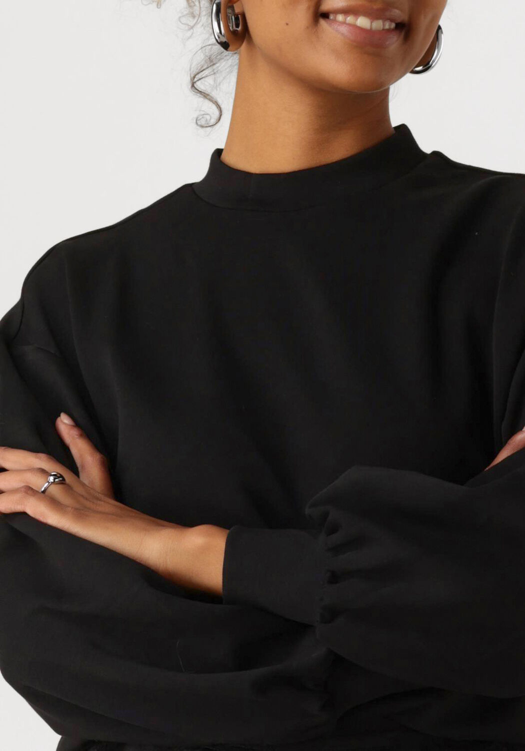 MINUS Dames Truien & Vesten Mssabi Sweat Zwart