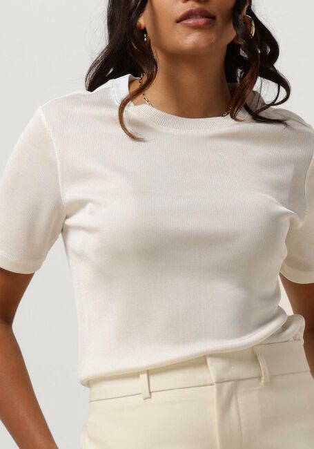 Beige VANILIA Top DOUBLE SS TEE - large