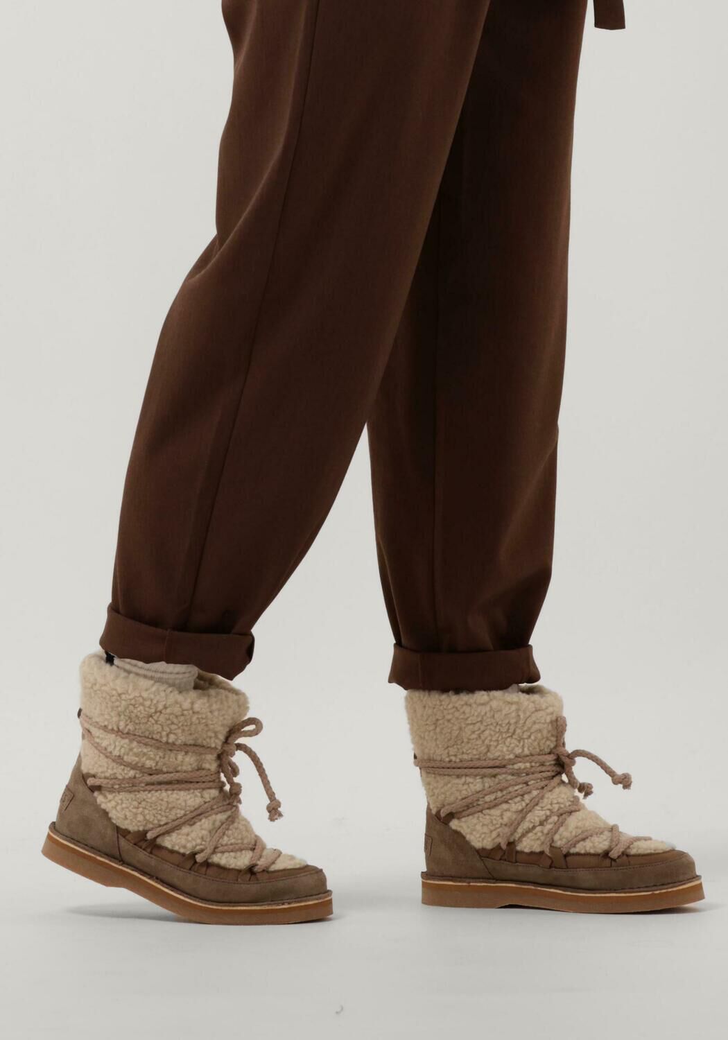 Taupe SHABBIES Enkelboots 181020396 | Omoda