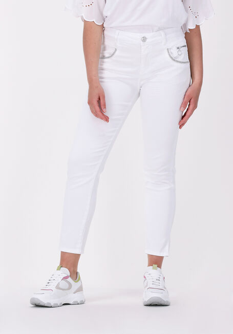 Witte MOS MOSH Slim fit jeans NAOMO ROMA 7/8 PANT - large