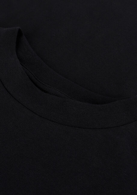 Zwarte PUREWHITE T-shirt ESSENTIAL TEE U NECK LS - large