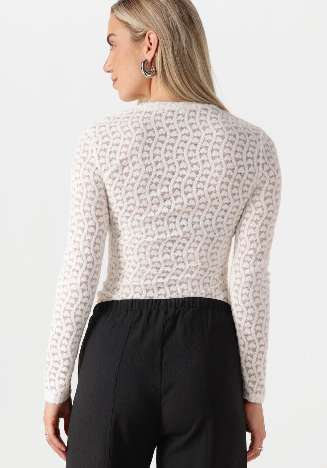 REFINED DEPARTMENT Dames Tops & T-shirts Maya Wit