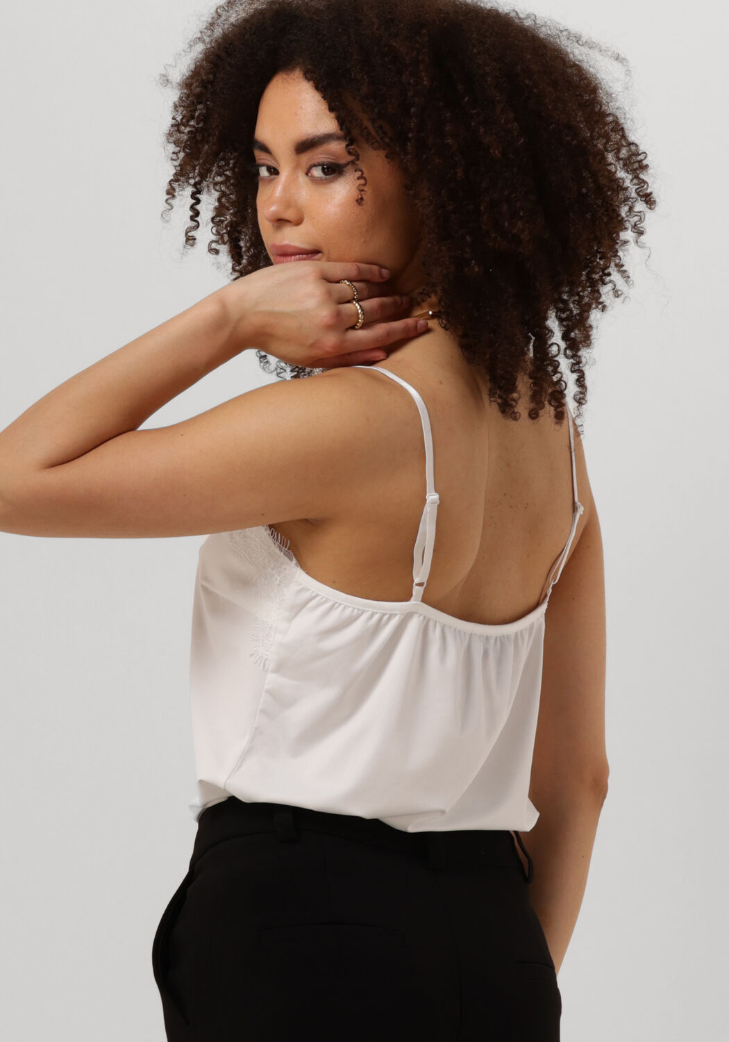 Gebroken wit CC HEART Top LACE TOP Omoda