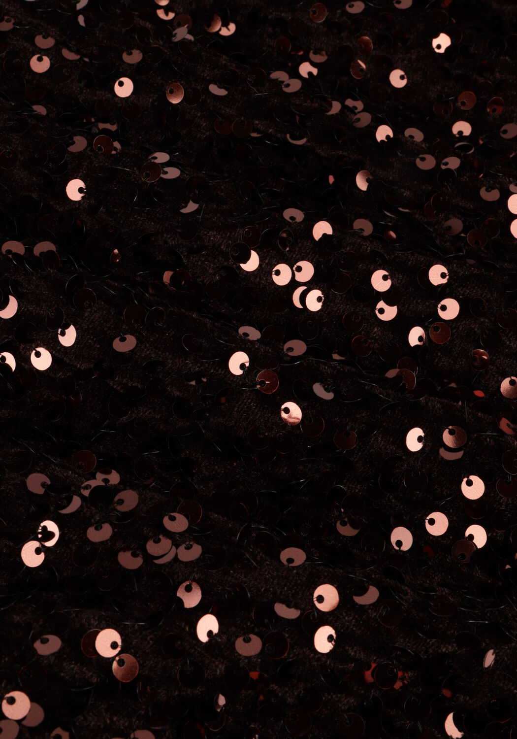 Rode SUMMUM Broeken PANTS SEQUINS VELOUR - large