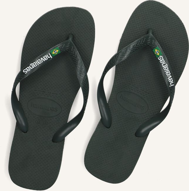 Groene HAVAIANAS Teenslippers BRASIL LOGO Groene HAVAIANAS Teenslippers BRASIL LOGO - large
