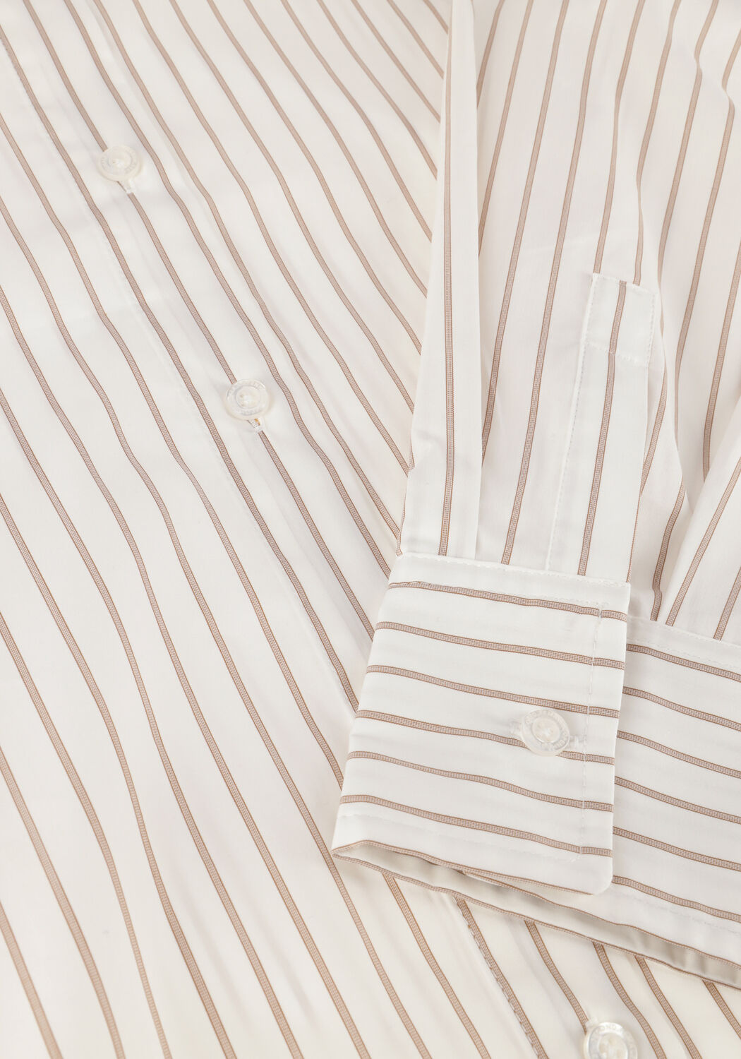 Beige SECOND FEMALE Blouses SOALON CLASSIC SHIRT - large