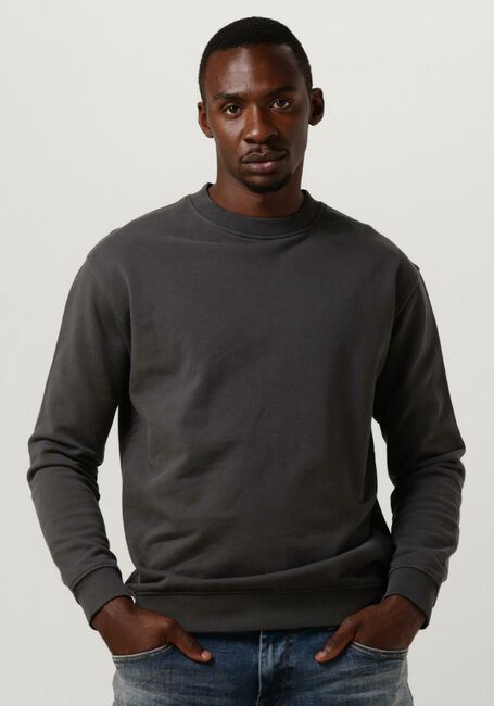 Grijze PUREWHITE Trui CREWNECK WITH BIG BACK PRINT - large