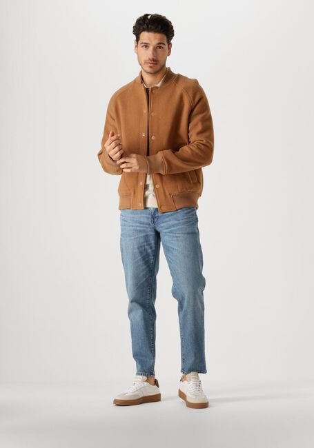 Camel SELECTED HOMME Jack SLHROY BOMBER JACKET EX - large