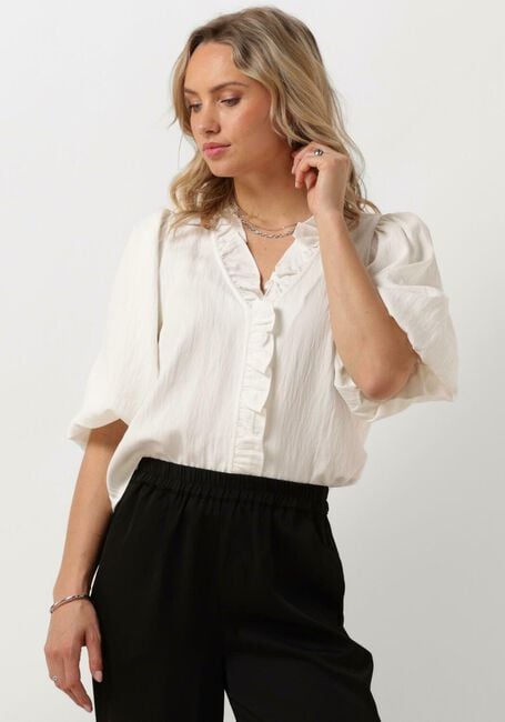 Gebroken wit CO'COUTURE Blouse SUADA PUFF SS BLOUSE - large
