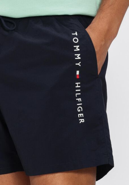 Donkerblauwe TOMMY HILFIGER UNDERWEAR Zwembroeken MEDIUM DRAWSTRING ZIP POCKET - large