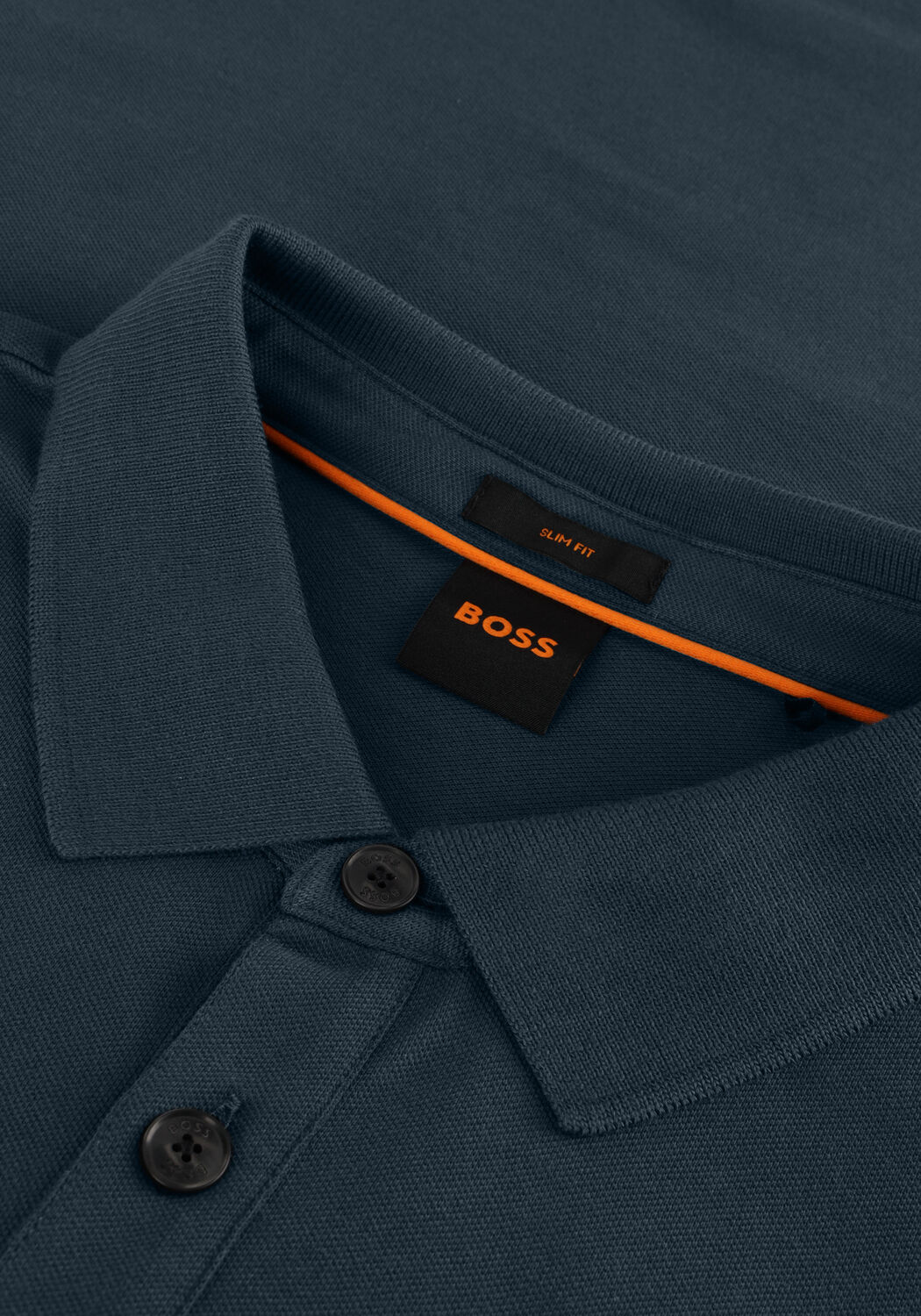 Donkergroene BOSS ORANGE Polo PASSERBY - large