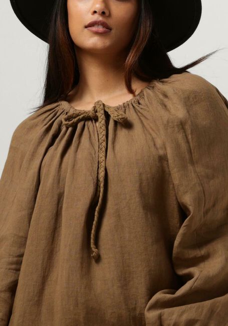 Bruine SEMICOUTURE Midi jurk CLARALIE - large