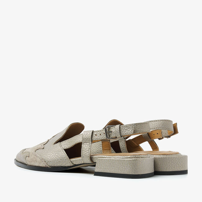 Grijze VIA VAI Slingbacks JAZZ VAIENNA - large