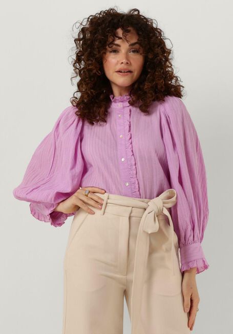Lila ANTIK BATIK Blouses YVONNE BLOUSE - large