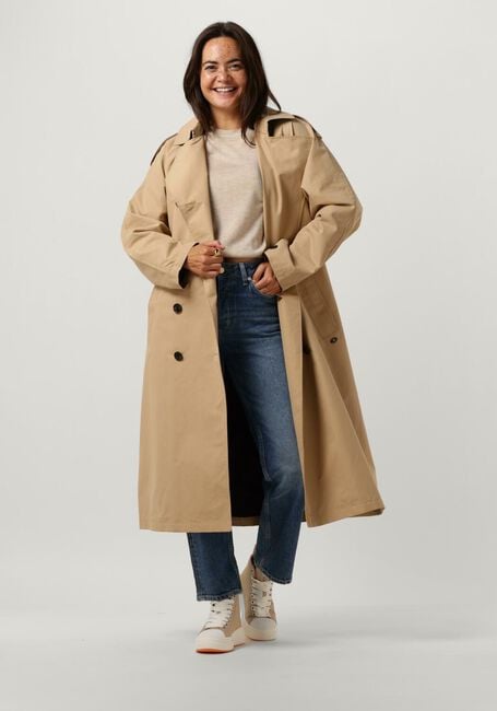 Zand SCOTCH & SODA Trenchcoats OVERSIZED CLASSIC TRENCH Zand SCOTCH & SODA Trenchcoats OVERSIZED CLASSIC TRENCH - large