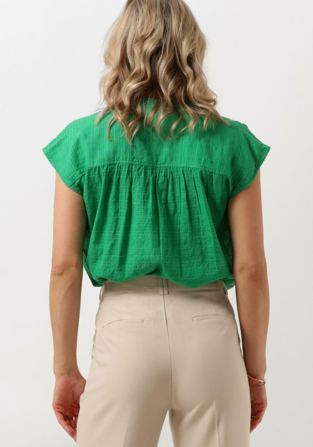 STELLA FOREST Dames Blouses E24ch041 Groen