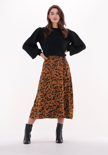 Bruine FREEBIRD Maxirok BROOKE SKIRT - large